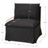 Nelly Performance Dining Chair - Black Modern Dining Chair | Dining Chairs | Kinwell Furniture | Upholstered Dining Chairs